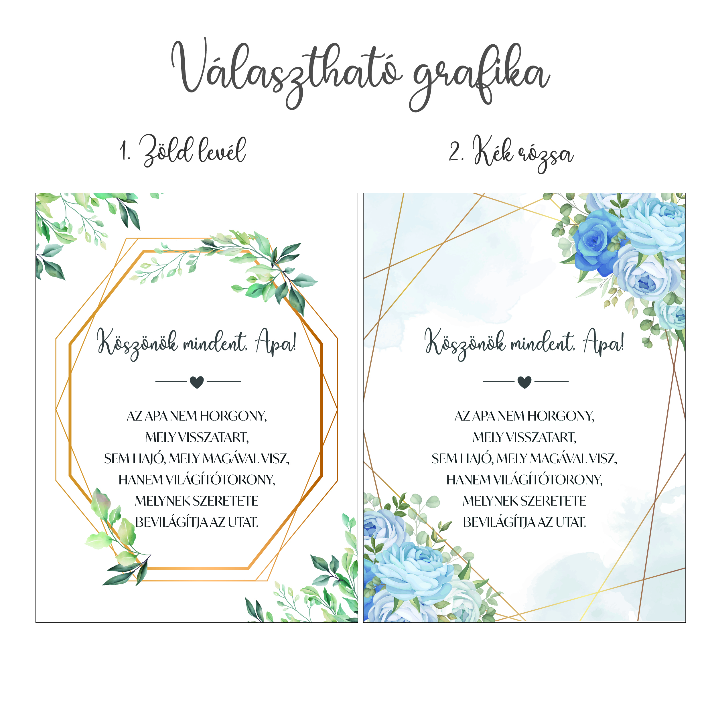 Esküvői Szülőköszöntő Ajándék – Matricás bortartó - Image 5